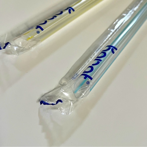 New Boba Bubble Tea Straws, 90 Total Jumbo Straws, Individually Wrapped - Picture 3 of 3